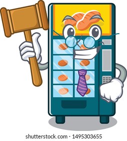 Judge bakery vending machine in the cartoon