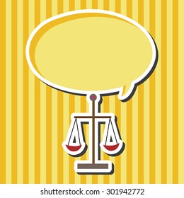 judge balance theme elements vector,eps