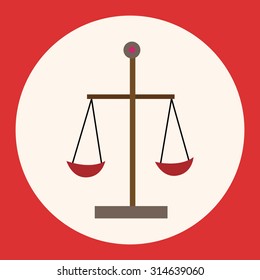 judge balance theme elements vector,eps