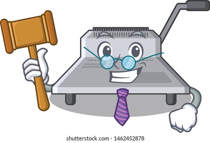 Judge binding machine a in the character