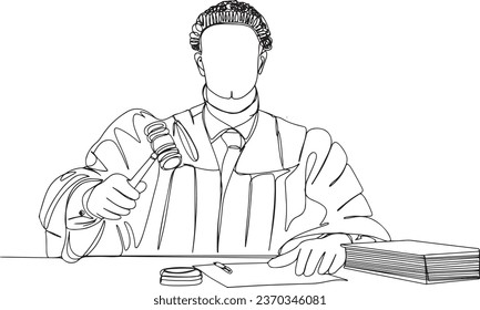 Judge Cartoon Character with Gavel: Hand-Drawn Line Art, Legal Authority: Judge Pointing with Gavel Illustration, Judge in Courtroom: Holding Gavel Hammer Sketch Art