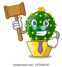 Judge cartoon mammillaria humboldtii cactus at park cactus