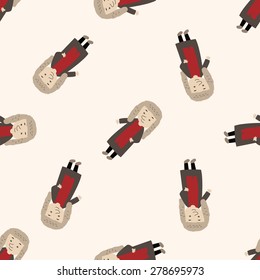 judge , cartoon seamless pattern background