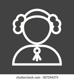 Judge, court, responsibility icon vector image.Can also be used for law and order. Suitable for mobile apps, web apps and print media.