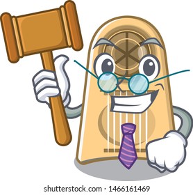 Judge egg slicer above the cartoon table