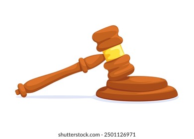 Judge gavel or auction hammer, judge judgment.