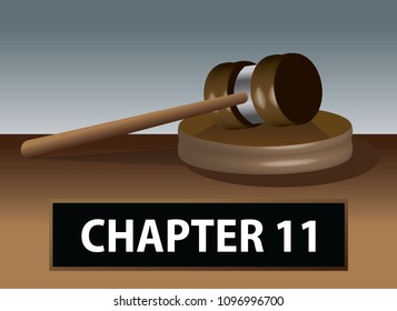 Judge Gavel, Chapter 11