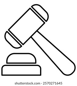 Judge gavel icon. Legal and Justice gavel icon set. judge gavel icon vector. law icon vector. auction hammer. 