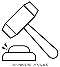 Judge gavel icon. Legal and Justice gavel icon set. judge gavel icon vector. law icon vector. auction hammer. 