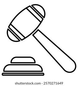 Judge gavel icon. Legal and Justice gavel icon set. judge gavel icon vector. law icon vector. auction hammer. 