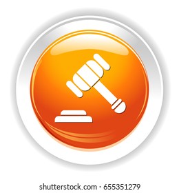 judge hammer icon