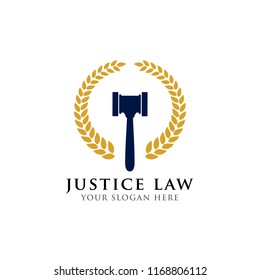 judge hammer vector icon illustration. judge gavel symbol