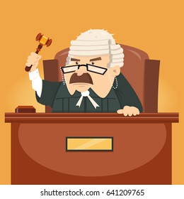 Judge holding Gavel