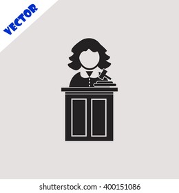 Judge icon.