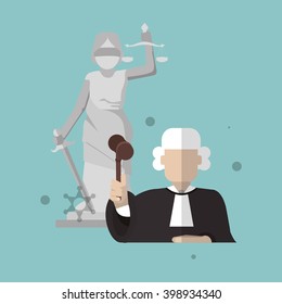 Judge  icon design