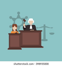 Judge  icon design