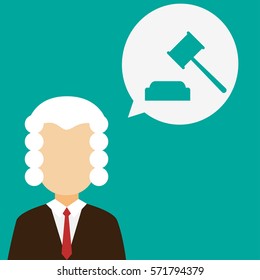 Judge icon design