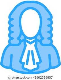 Judge Icon Element For Design