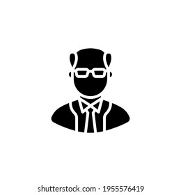 Richtersymbol in Vektorgrafik. Logotyp