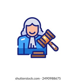 Jurorin Vektorgrafik Icon