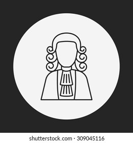 judge line icon