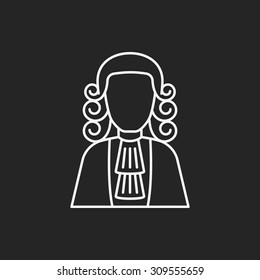 judge line icon