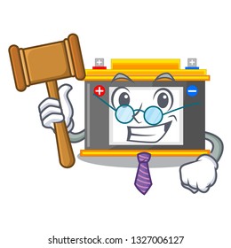 Judge miniature accomulator in the a shape