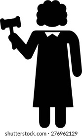 Judge Pictogram