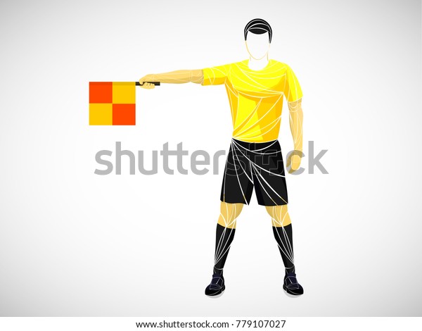 judge, referee soccer yellow\
vector