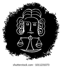 Judge symbol design
