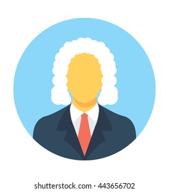 Judge Vector Icon