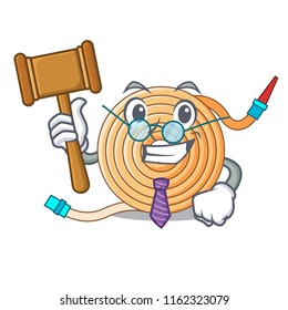 Judge the water hose mascot