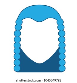 Judge with wig icon