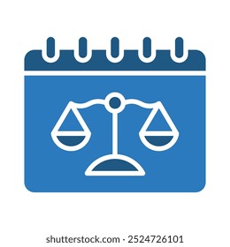 Judgement Day icon line vector illustration