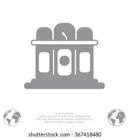Judges desk icon
