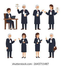 Juízes e conceito de sistema de justiça em desenhos animados