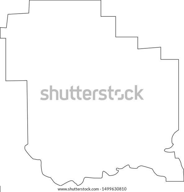 Judith Basin County Map Montana State Stock Vector (Royalty Free) 1499630810 Shutterstock