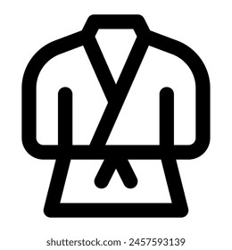 Judo Gi icon for web, app, infographic, etc