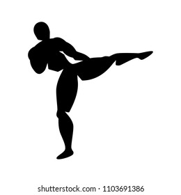 Judo icon vector in trendy flat style isolated on white background