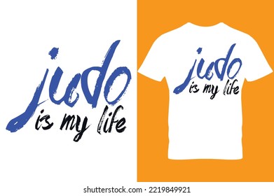 Judo The Right Way Design, JUDO T Shirt Designs, 