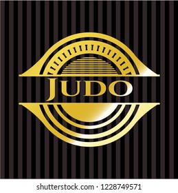 Judo shiny emblem
