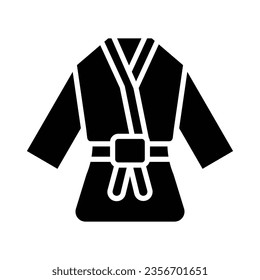 Icono De Glifo Vector Judo Para Uso Personal Y Comercial.
