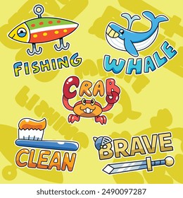 (judul file pack visual) perfect for stickers, merchandise, mascots, clothing embroidery, and apparel designs. This pack offers high-quality, eye-catching characters, easy to use and scalable.