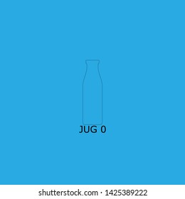 jug 0 icon sign signifier vector