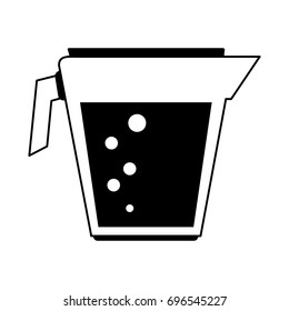 jug with beverage icon image 