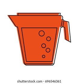 jug with beverage icon image 