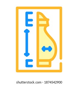 jug drawing color icon vector. jug drawing sign. isolated symbol illustration