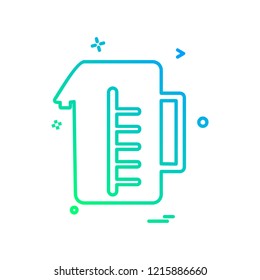 jug icon design vector