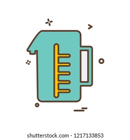 jug icon design vector