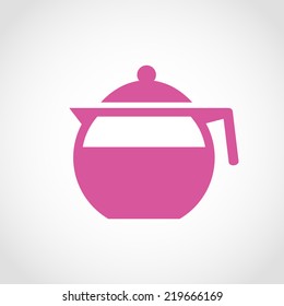 Jug Icon Isolated on White Background